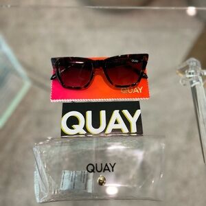 Quay Call The Shots Cat Eye Brown Tortoise Sunglassess